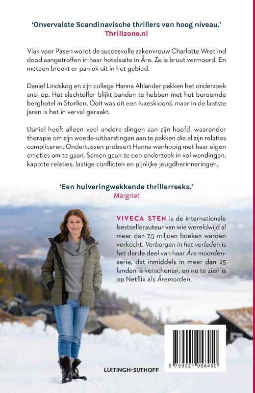 Achterkant van Verborgen in het verleden