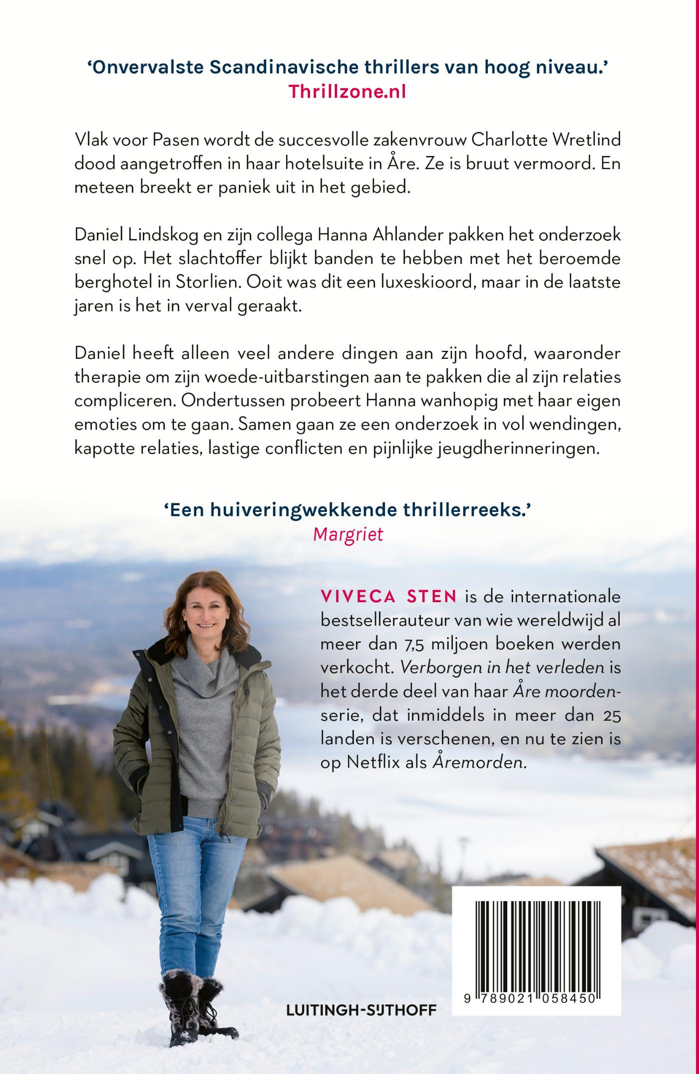 Achterkant van Verborgen in het verleden