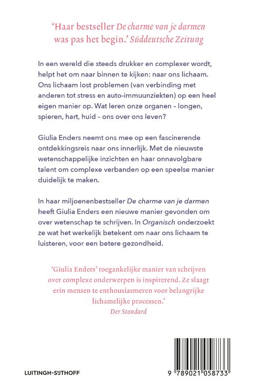 Achterkant van Organisch