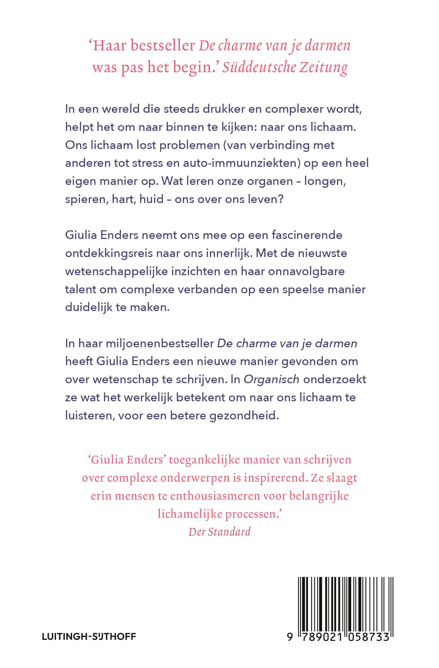 Achterkant van Organisch