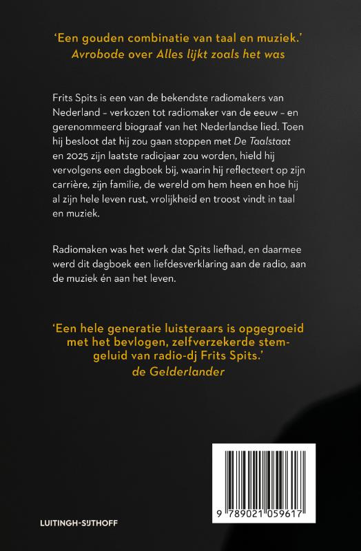 Achterkant van Mijn laatste radiojaar
