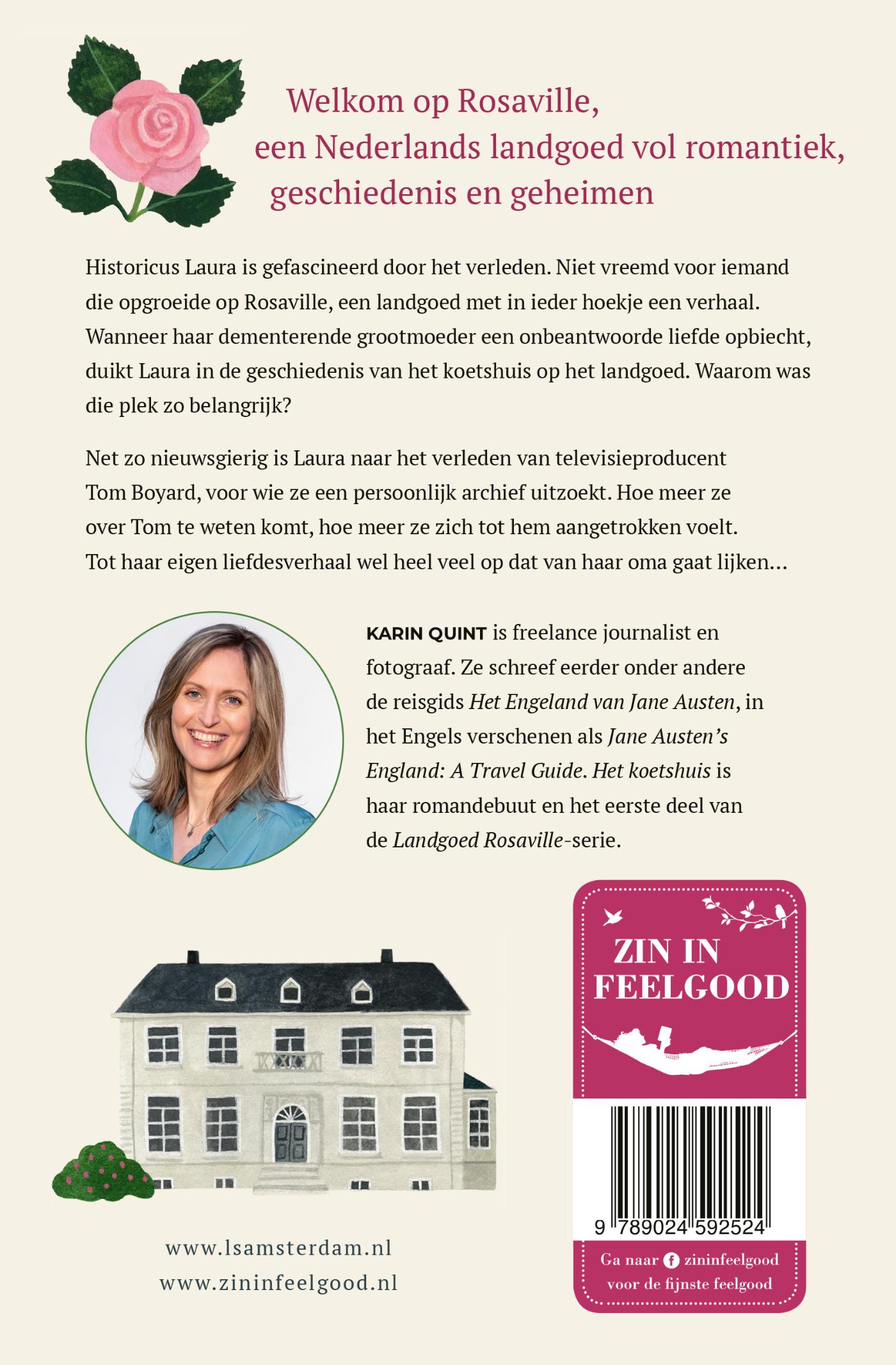 Achterkant van Het koetshuis