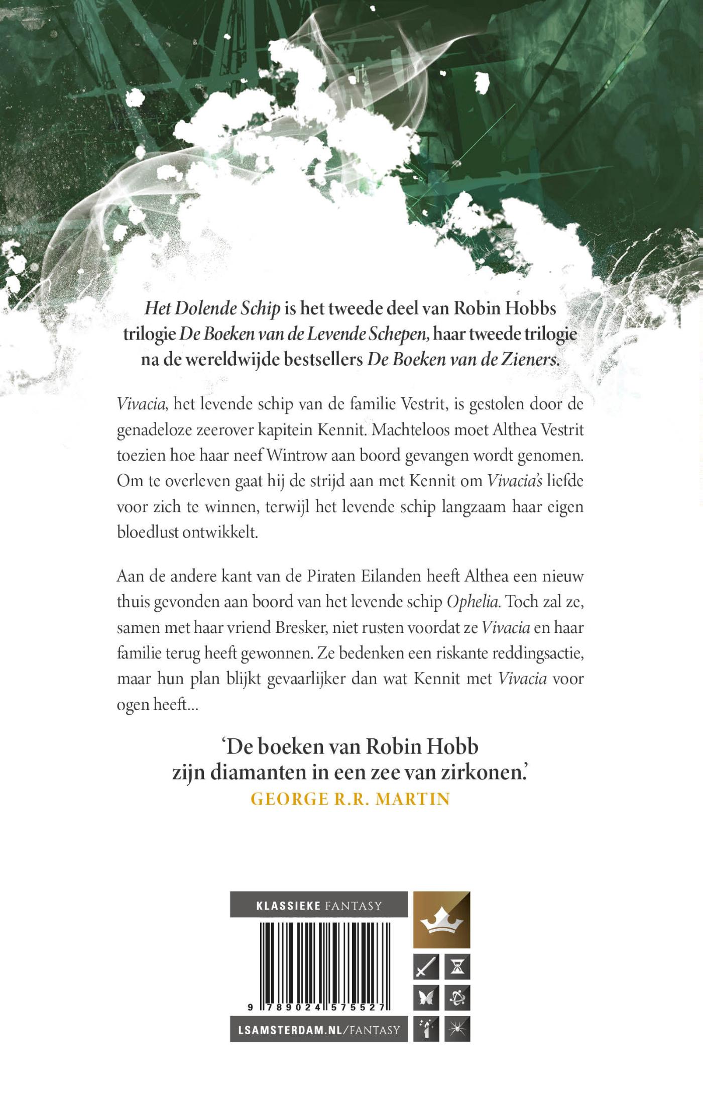 Achterkant van Het dolende schip