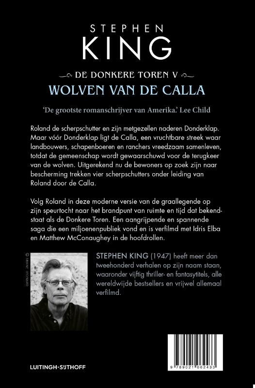 Achterkant van Wolven van de Calla