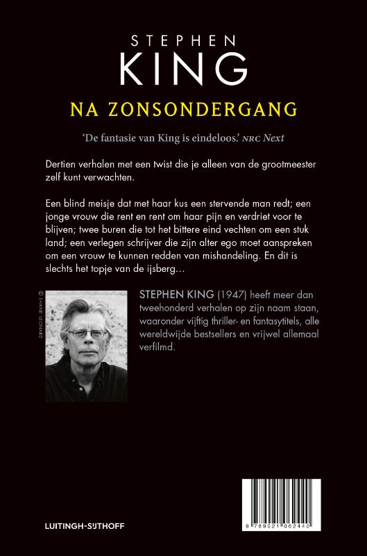 Achterkant van Na zonsondergang