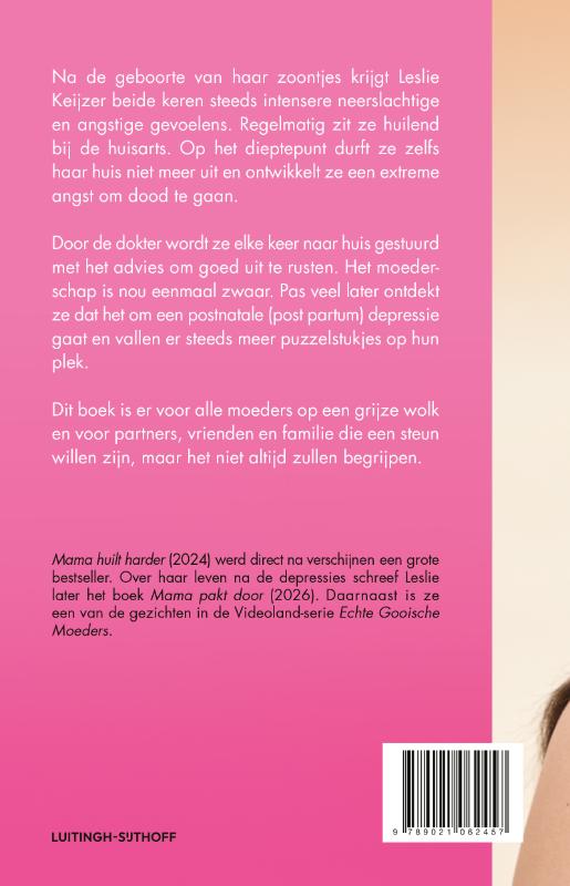 Achterkant van Mama huilt harder