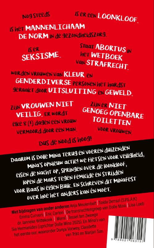Achterkant van Minafest