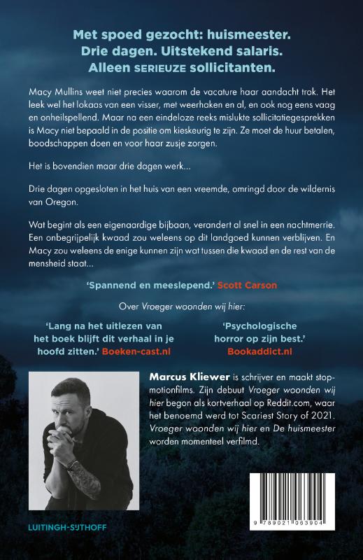 Achterkant van De huismeester