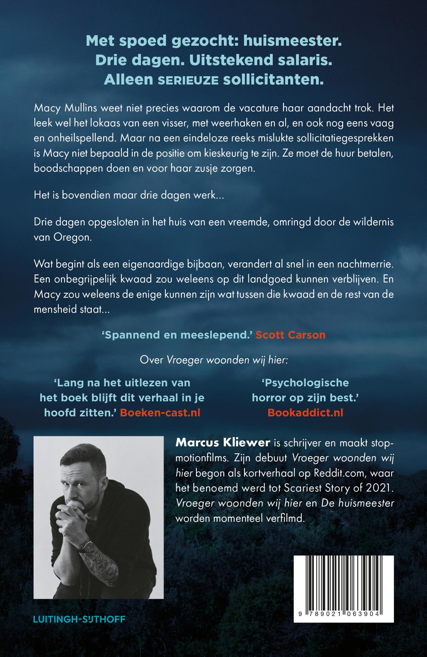 Achterkant van De huismeester