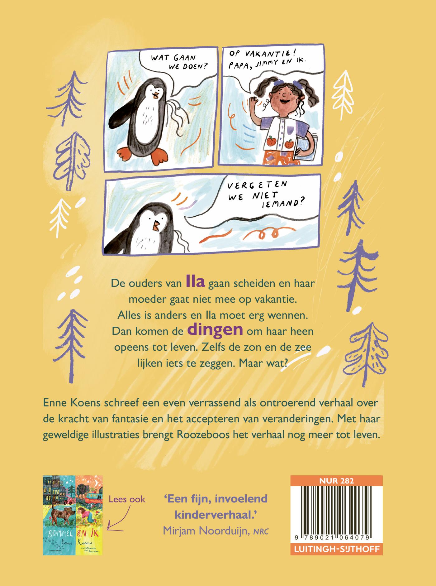 Achterkant van Ila en de dingen