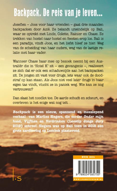Achterkant van Backpack