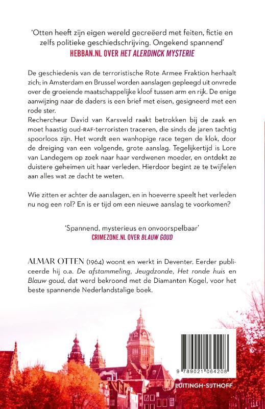 Achterkant van De rode erfenis