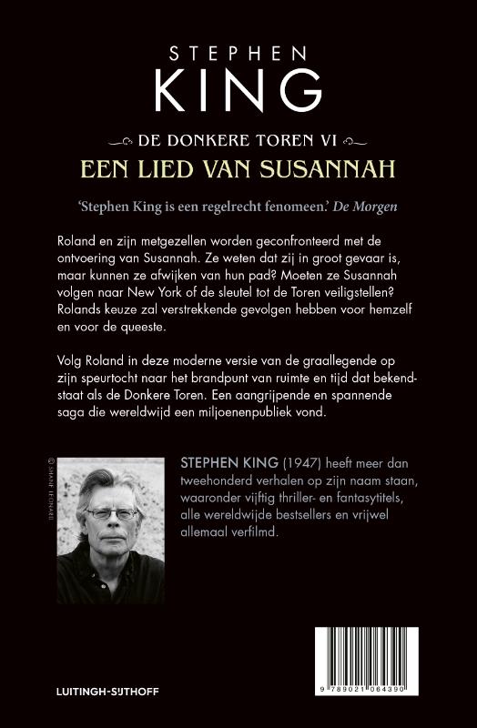 Achterkant van Een lied van Susannah