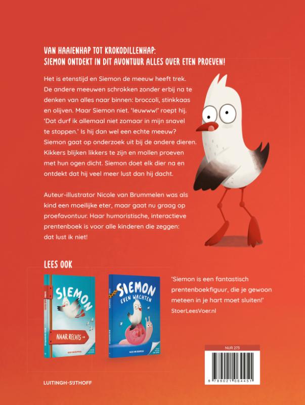 Achterkant van Siemon proef maar