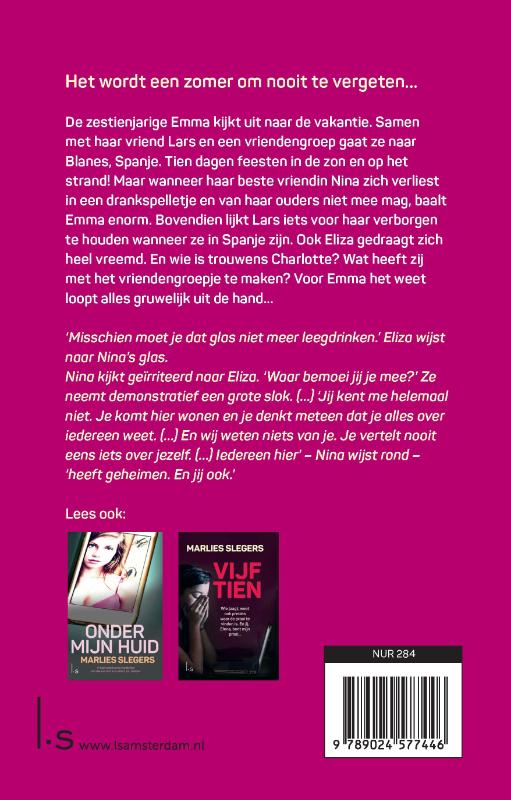 Achterkant van Verdrinken