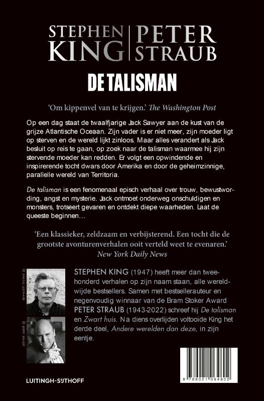 Achterkant van De talisman