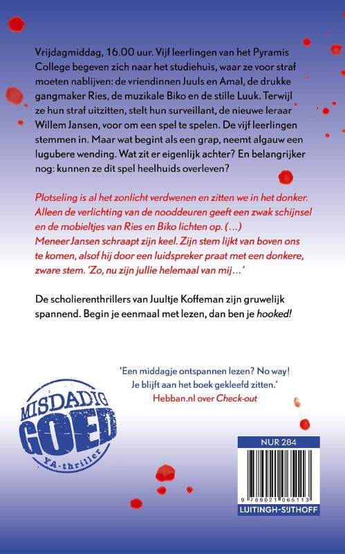 Achterkant van Try not to...