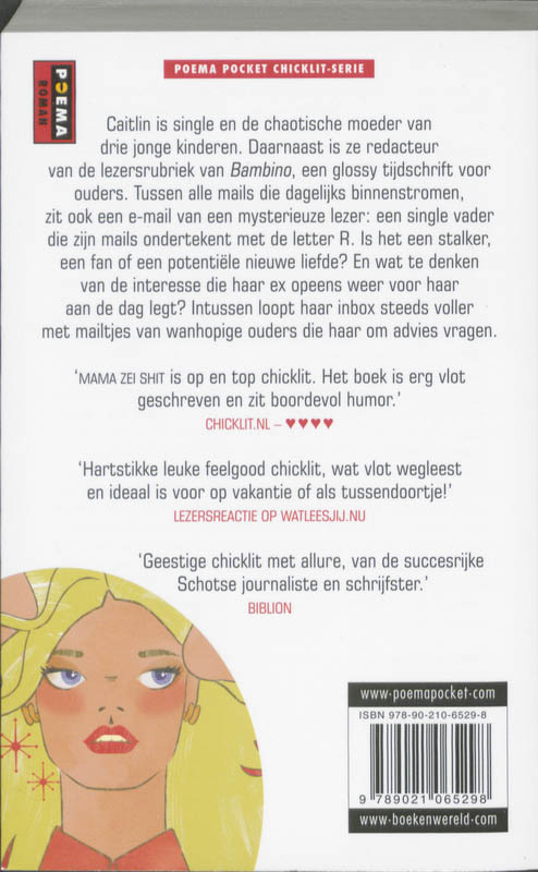 Achterkant van Mama zei shit
