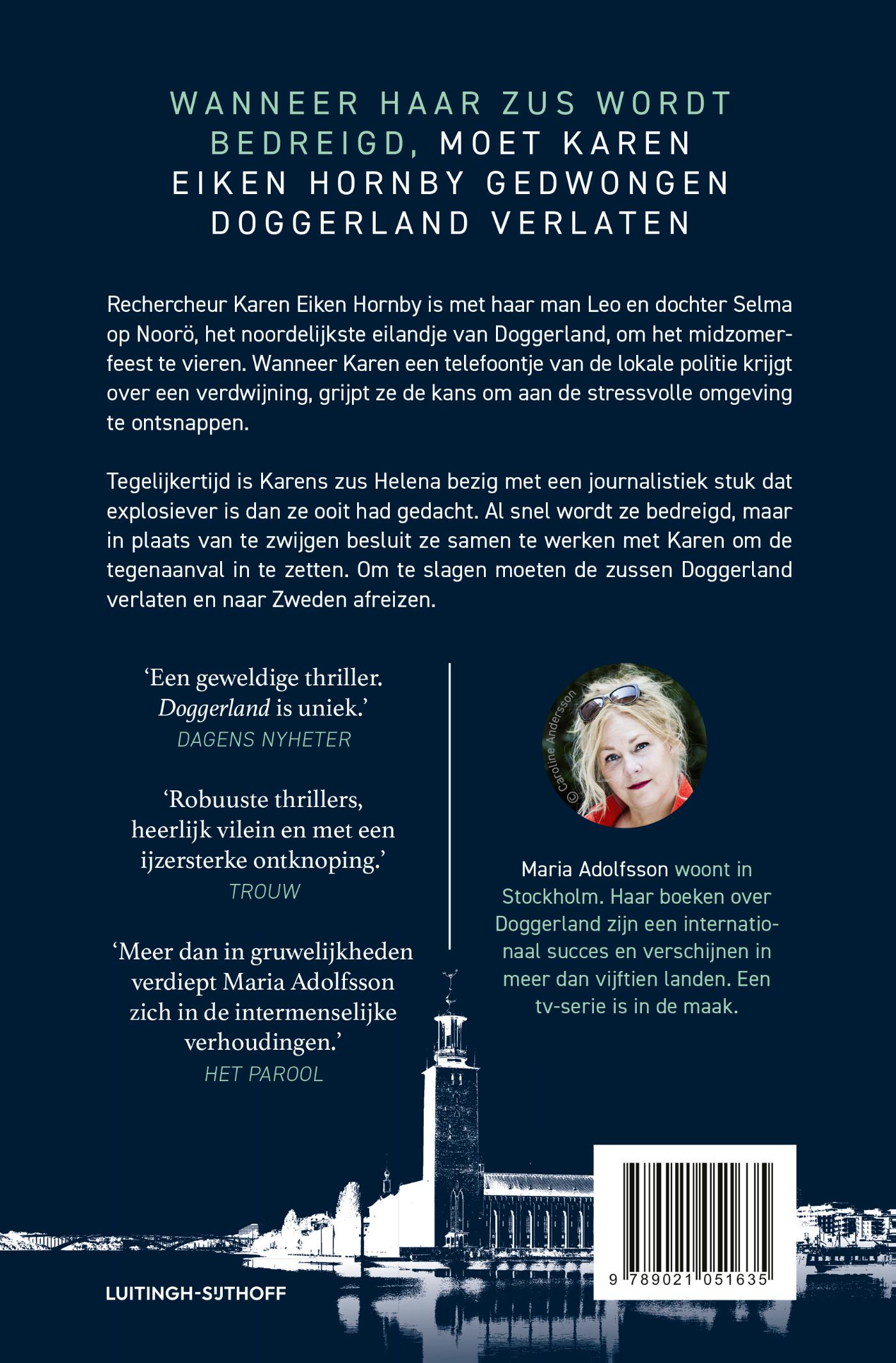 Achterkant van Stil als het graf