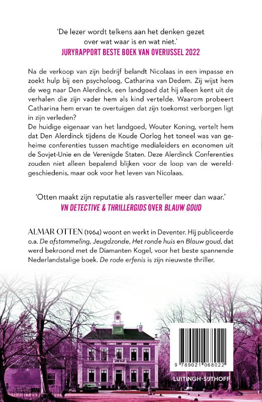 Achterkant van Het Alerdinck mysterie