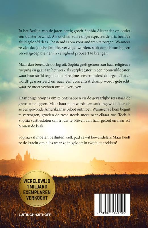 Achterkant van Alleen wie moedig is