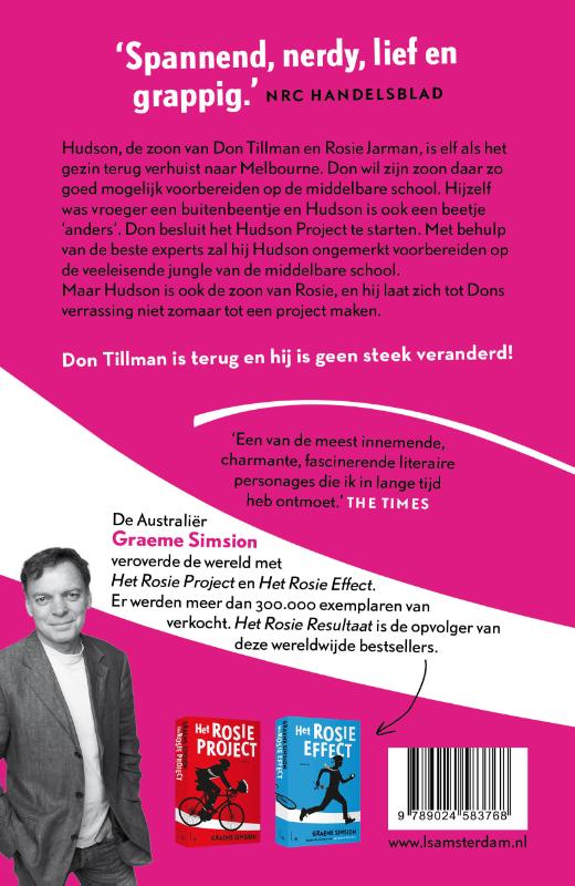 Achterkant van Het Rosie Resultaat