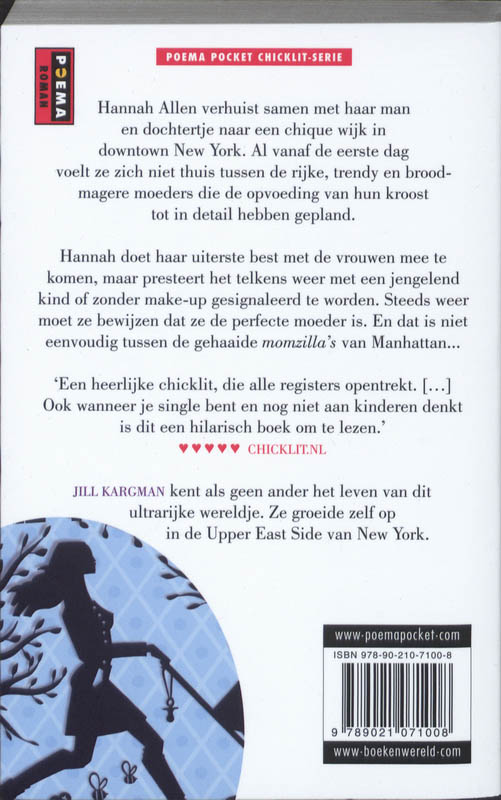 Achterkant van Momzilla's