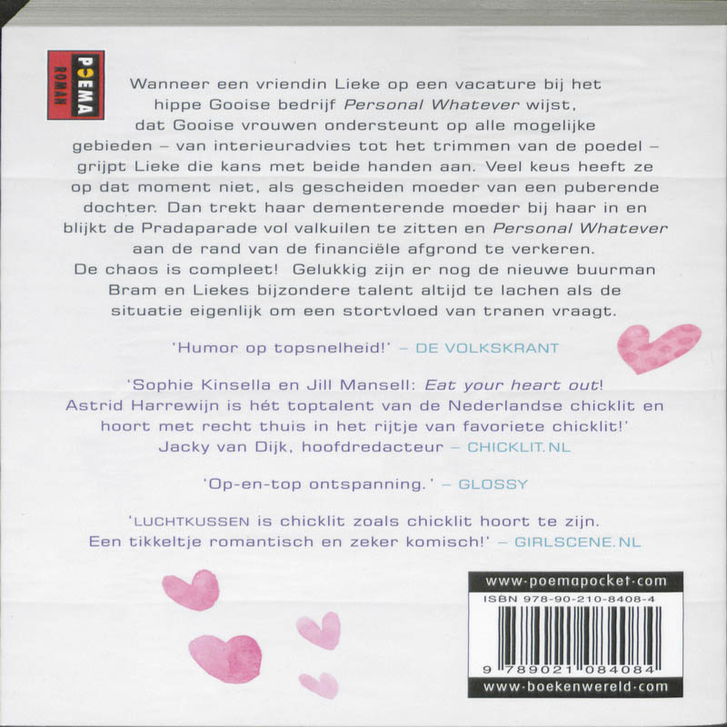 Achterkant van Luchtkussen