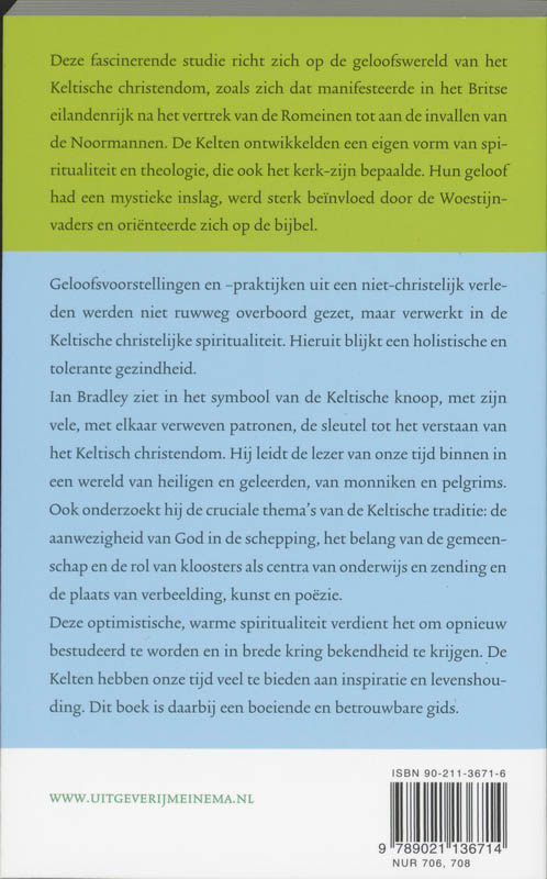 Achterkant van Keltische spiritualiteit