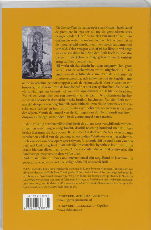 Achterkant van Die Zauberflote