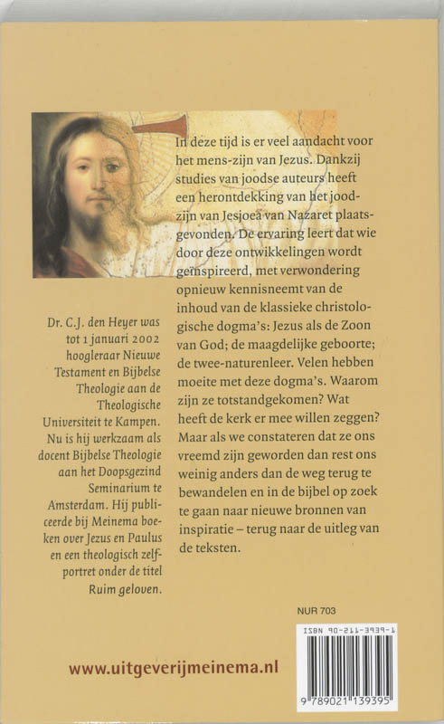 Achterkant van Van Jezus naar christendom