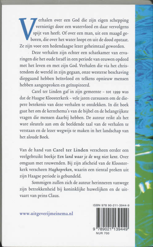 Achterkant van Wandelen over het water