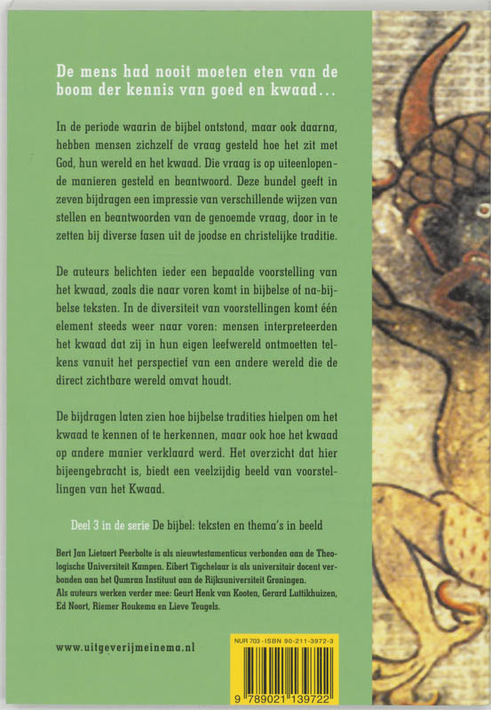 Achterkant van Kennis van het Kwaad