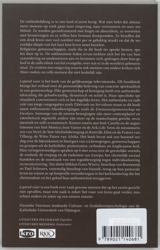 Achterkant van Lopend vuur