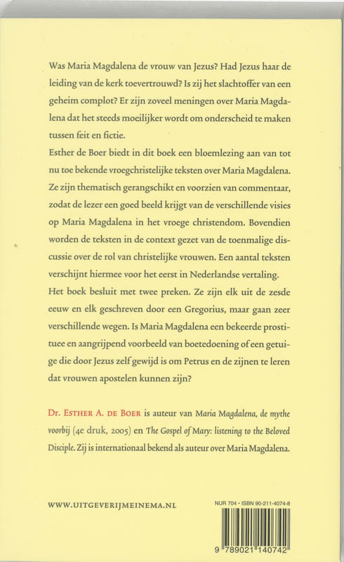 Achterkant van De geliefde discipel