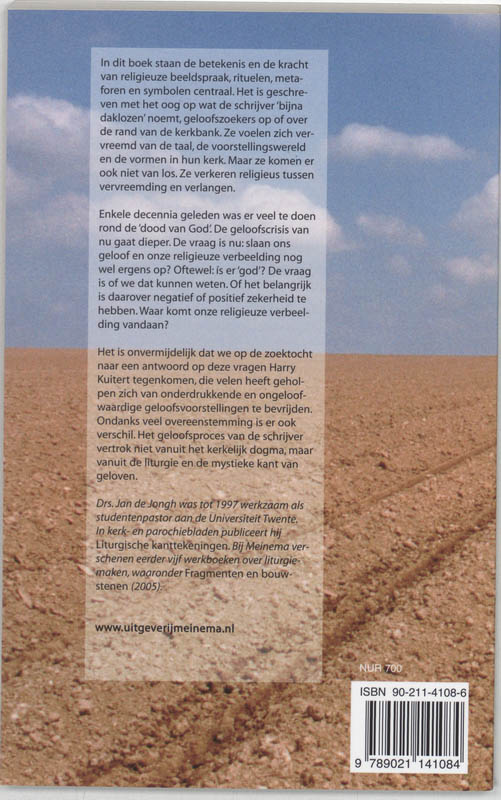 Achterkant van Godspraak is beeldspraak