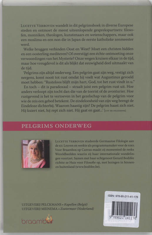 Achterkant van Pelgrims onderweg