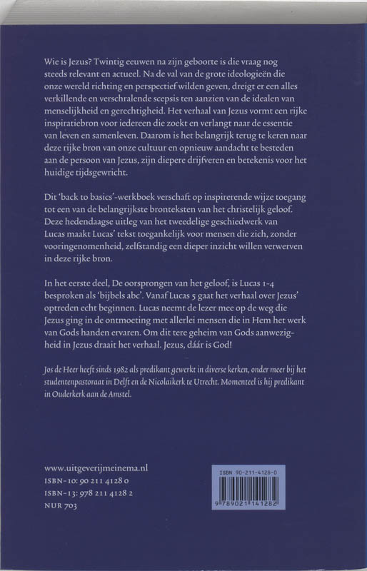 Achterkant van 2 Het verhaal van Jezus