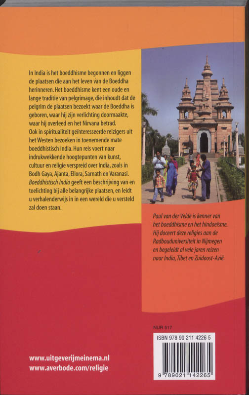 Achterkant van Boeddhistisch India