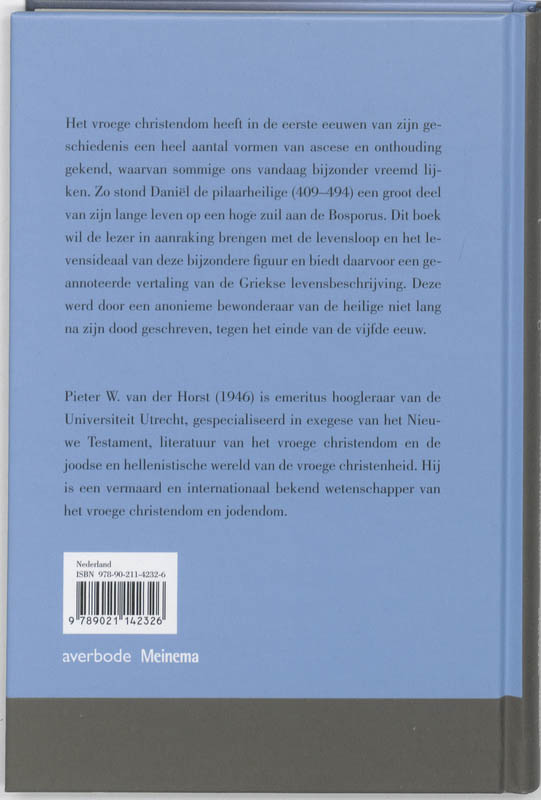 Achterkant van Daniël de pilaarheilige