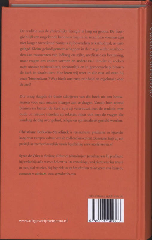 Achterkant van Vieren en brevieren