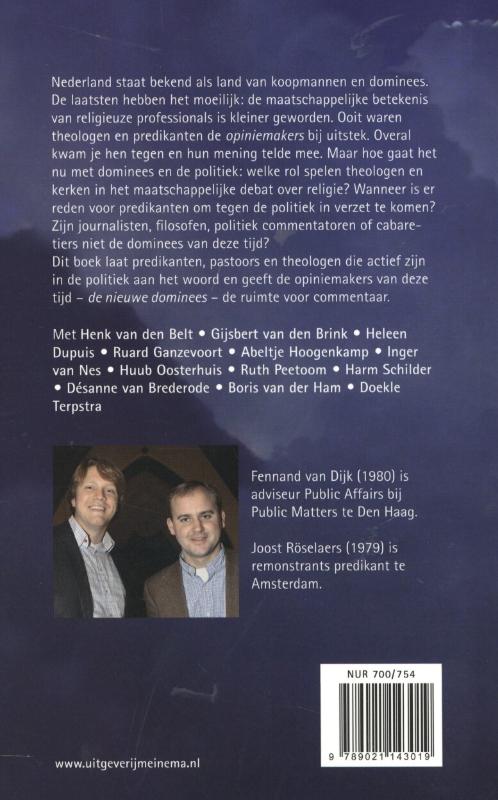 Achterkant van Het vrije woord