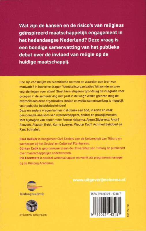 Achterkant van Breekpunt of bindmiddel