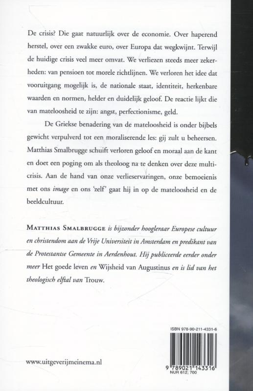 Achterkant van Een godvergeten crisis