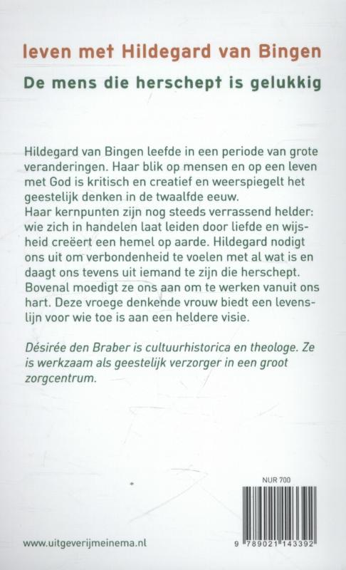 Achterkant van Leven met Hildegard van Bingen