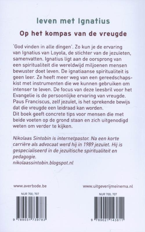 Achterkant van Leven met Ignatius