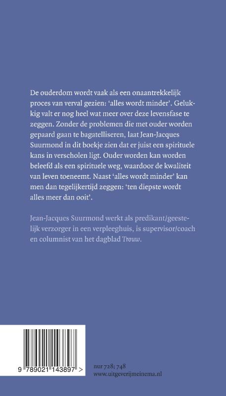 Achterkant van Meer geluk dan grijsheid