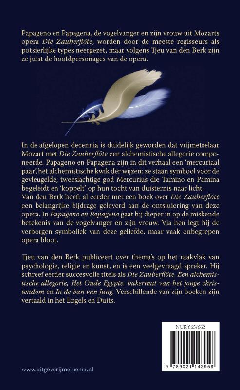 Achterkant van Papageno & Papagena
