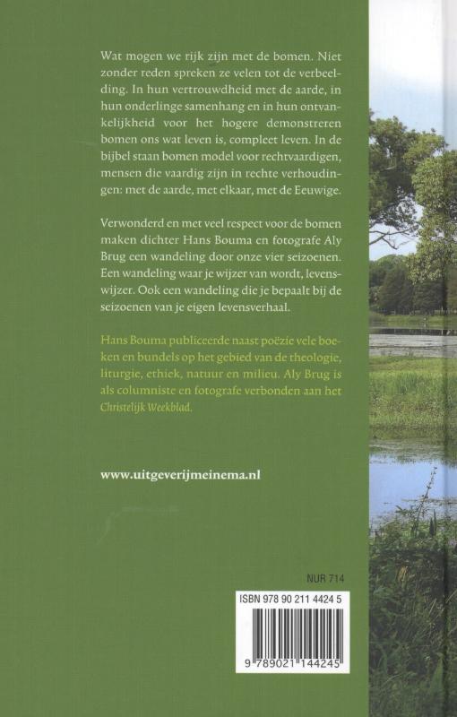 Achterkant van Leven als de bomen