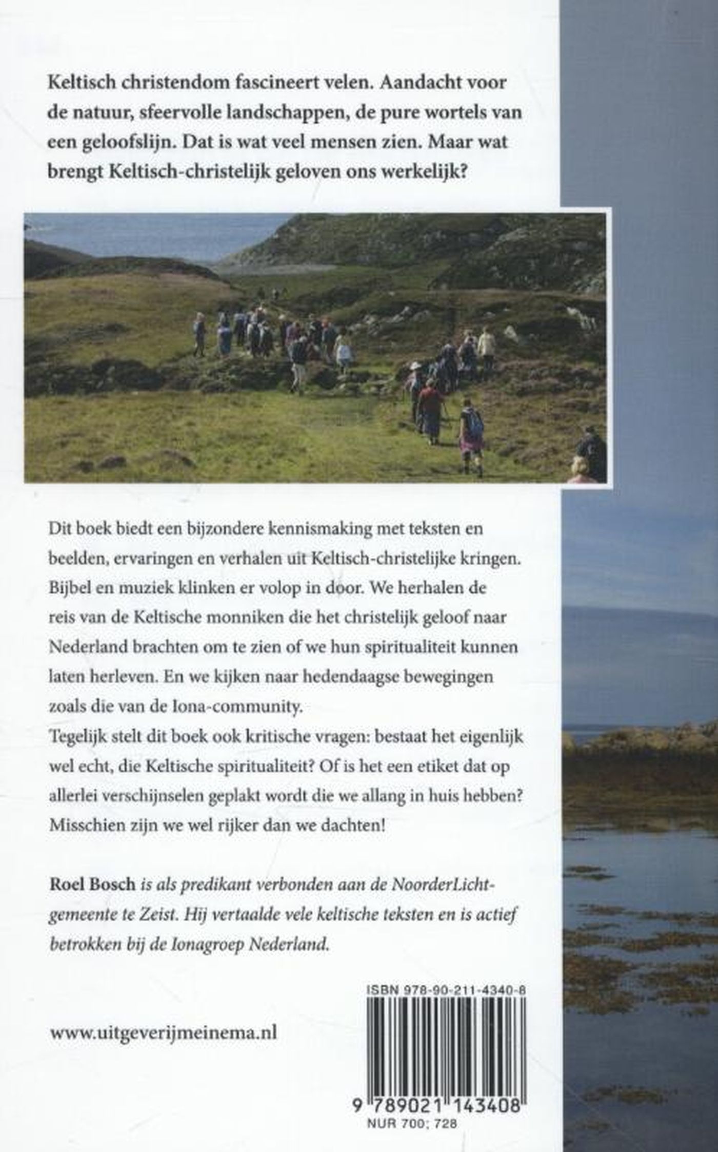 Achterkant van Er zijn Keltisch-christelijk geloven